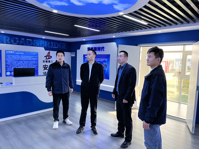 公司黨委副書記、總經理張俊到霍邱縣市政基礎設施提升PPP項目調研3